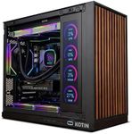 KOTIN Gaming PC, Ryzen 7 9700X up to 5.5GHz, GeForce RTX 5060 8GB, 11.3” Display, 360mm Digital Liquid Cooler w/ 3 PWM Fans, 16GB DDR5 6000MHz, 1TB PCIe 4.0 SSD, 650W 80 Plus Gold PSU, Wi-Fi 7, Win 11