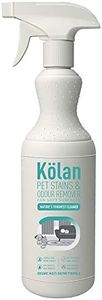 Kolan Pet Stains & Odour Remover for Soft Surfaces • Eco-Friendly Organic Multi Enzyme Formula | Suitable for All Water Safe Soft Surfaces, 23.67 fl oz / 700 ml