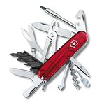 Victorinox Swiss Army Knife - CyberTool M - 32 Functions, Multitool for Repairs of Electronic Device - Red, 91 mm (1.7725.T)