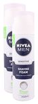 MORE Combo - Nivea Men Shaving Foam - Sensitive, 200ml (Pack of 2) Promo Pack