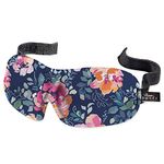 Bucky 40 Blinks No Pressure Printed Eye Mask for Travel & Sleep, Midnight Floral, One Size