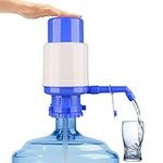 Water Bottles Pump Blue Manual Hand