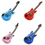 Rhode Island Novelty 24 Inch Rock Guitar Inflatables, One Dozen