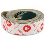 Red Label Abrasives 2 X 72 Inch 24 Grit Metal Grinding Zirconia Sanding Belts, 6 Pack