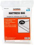 U-Haul Standard King Mattress Bag – Moving & Storage Cover for Mattress or Box Spring – 96” x 78” x 10”