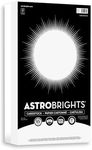 Astrobrights® Card Stock, Astro White, Legal (8.5" x 14"), 65 Lb, Pack of 125