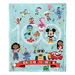 Northwest Disney 100 Silk Touch Throw Blanket, 50" x 60", Years of Wonder