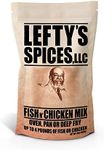 Lefty's Original Fish N' Chicken Mix | Air Fry and Oven Baked Seasoned Coating Mix for Fish, Chicken, Pork Chops, Shrimp and Vegetables | 16 oz.