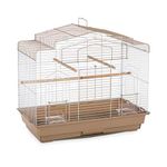 Prevue Pet Products SP50051 Barn Style Bird Cage, Brown/White