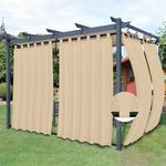 Easy-Going Outdoor Patio Curtains D