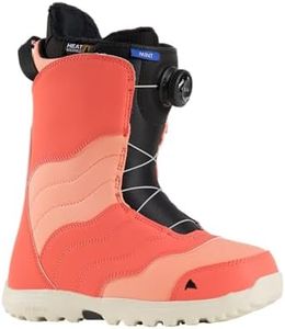 Burton Women's Mint BOA Snowboard Boots, Peach Echo, 8.0