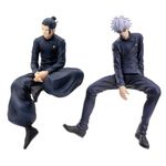 QAHEART JJK Figures 2PCS, Geto Suguru Anime Noodle Stopper Figure Statues Anime Action Figurine 14CM