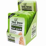 5x Tea Tree Peppermint & Shea Butter Foot Treatment Packs