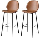 LEVEDE Bar Stools Set of 2, Bar Cha