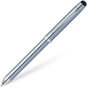 Cross Company Tech3+ Frosty Steel Pen+Stylus Ballpoint Pen