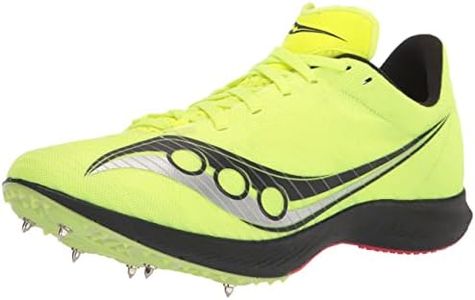 Saucony Men's Velocity MP Sneaker, Citron/Black, 10