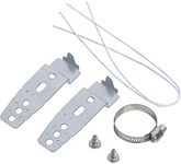 Ultra Durable 5001DD4001A Dishwasher Mounting Brackets Kit Replacement Part by BlueStars - Instruction Sheet Included - Exact fit for LG Dishwashers - Replaces PS3525525 AH3525525 AP4438292 1266844