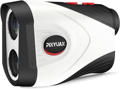 Range Finder Golf, 1200 Yard Laser Rangefinder for Golf & Hunting Range Finder Distance Measuring with Magnetic Stripe, 7X Magnification, High-Precision Flag Lock Vibration, Fast Focus，Rechagreable