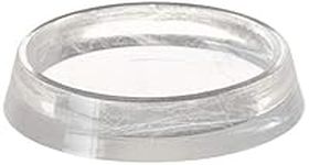 Shepherd Hardware 9087 1-7/16-Inch Smooth Plastic Furniture Cups, Clear, 4-Pack