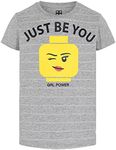 LEGO Girls' Classic T-Shirt, 921, 116 cm