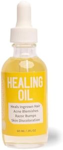 Sugaring NYC Healing Oil after Sugaring Heals Ingrown Hairs, Acne Blemishes. Razor Bumps and Skin Discoloration.