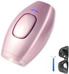 PureGlow Hair Removal, IPL Hair Removal Device, Permanent Hair Removal Device with 5 Energy Levels, Painless Hair Removal for Women and Men, Hair Remover for Facial, Legs, Arms, Body (Pink)
