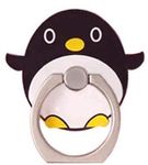 KolorFish Universal Mobile Phone Finger Ring Grip Holder Stand, 360 Degree Rotation for All Mobile Phone and Tablet (Penguin)