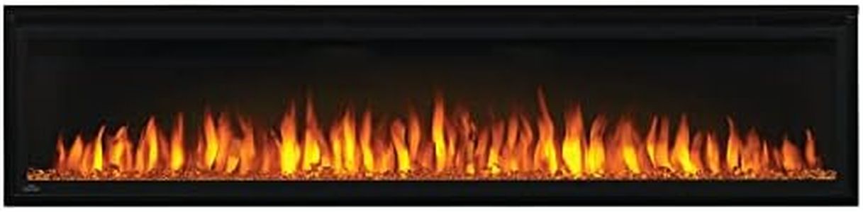 Napoleon Entice-NEFL72CFH Wall Hanging Electric Fireplace, 72 Inch, Black