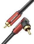 SOUNDFAM 90 Degree RCA Cable Right 