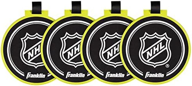 Franklin Sports Hockey Shooting Targets - NHL - 4 Knock Out Targets with Goal Attachments