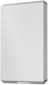 LACIE 2TB Mobile Portable Drive USB Type-C Moon Silver