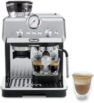 De'Longhi La Specialista Espresso Machine with Grinder, Milk Frother, 1450W, Barista Kit - Bean to Cup Coffee & Cappuccino Maker,Stainless Steel, Black