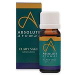 Absolute Aromas Clary Sage Essential Oil 10ml - 100% Pure, Natural, Undiluted and Cruelty-Free - for use in a Diffuser or Aromatherapy Blends