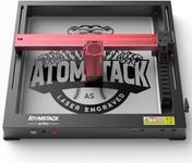 ATOMSTACK A6 Pro Laser Engraving Machine 40 W, 6 W Laser Engraving Machine Integrated for Easy Installation, Laser Cutter with Curb Chain Design, Non-Clogging Laser Module, Engraving Range 370 x 310