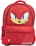 AI ACCESSORY INNOVATIONS Sonic Backpack for Boys & Girls Bookbag with Adjustable Shoulder Straps & Padded Back,16 Inch, Red, Large, Backpack