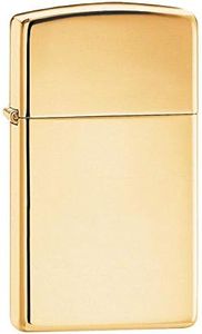 Zippo Slim High Polish Brass w/o Solid Brass Lighter