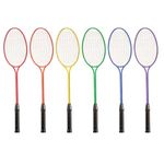 Champion Sports BR30SET Tempered Steel Twin Shaft Badminton Racket Set