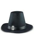 Forum Novelties Men's Novelty Adult Pilgrim Man Hat, Black, One Size