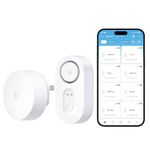 GoveeLife WiFi Water Leak Detector 1 Pack for Home, Water Sensor with 1804ft Long Monitoring Range, Remote Alert with Email & APP Push, Suit for Basement, Kitchen and Bathroom(Only Support 2.4G Wi-Fi)