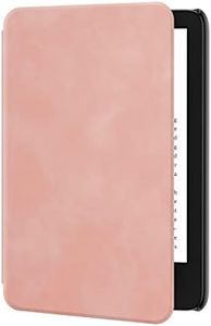 Ayotu Skin Touch Feeling Case for All-New 6" Basic Kindle 2022 Release (11th Generation) -Slim Lightweight Smart Cover with Auto Wake/Sleep- Support Back Cover Magnetic Adsorption,Pink