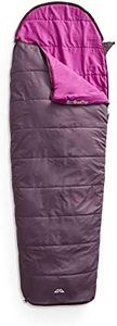Kathmandu Camper 4 Sleeping Bag Unisex Storm Cloud/Pony Large - Zip Left