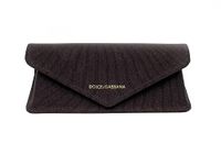 Dolce & Gabbana, Black, Hardness Unknown, Magnetic Closure Eyeglass Case + eSHADES Luxury Kit