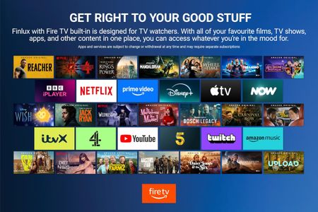 Finlux 24" HD Ready Smart Fire TV – Freeview Play, HDR10, Dolby Audio