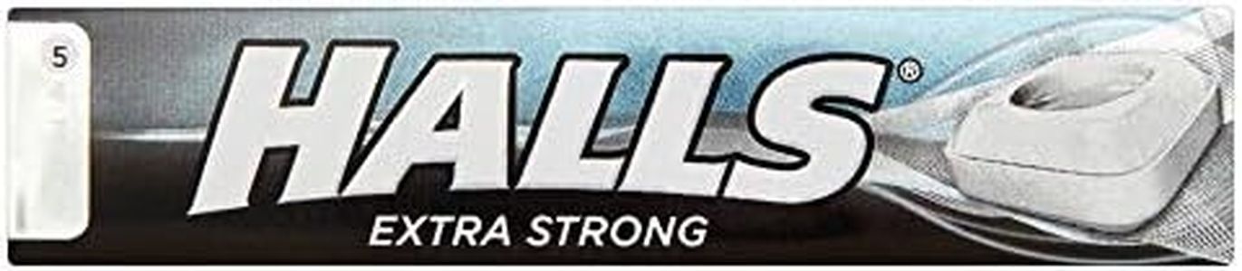 Halls Menthol Extra Strong, 35 g (Pack of 12)