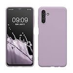 kwmobile Case Compatible with Samsung Galaxy A04s Case - Soft Slim Protective TPU Silicone Cover - Lavender