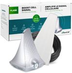 SureCall Flare 3.0 Cell Phone Signal Booster for Home/Office up to 3500 sq ft, Boosts 5G/4G LTE For All Canadian Carriers Telus, Bell, Rogers, High Gain Antenna, Multi-User, ISED Approved, USA Company