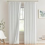 Vision Home White Pinch Pleated Ful