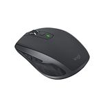 Logitech MX Anywhere 2S Wireless Mouse, Multi-Device, Bluetooth and 2.4 GHz with USB Unifying Receiver, laptop/ PC/ Mac/ iPad OS- Graphite Black