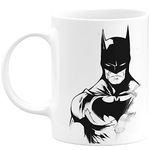 PrintingZone Batman Mug Printed Mug for Boys Girl Friends Microwave Safe Ceramic Coffee Tea Mug Pack of 1(PrintingZone-06)