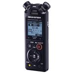 Olympus OM System LS-P5 PCM Recorder with tresmic 3-Microphone, Bluetooth, Composite USB Microphone Mode, High Resolution Sound, Low-Cut Filter, 16GB Built-in Memory.